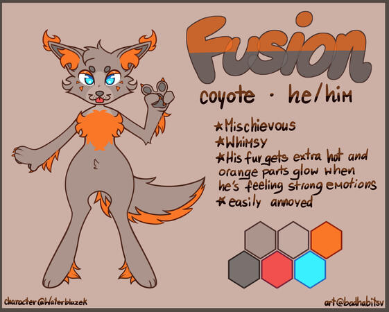 Full body reference (character @waterblazek)