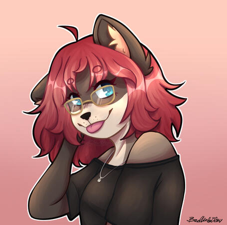 Bust, soft shading (character @szopiara)