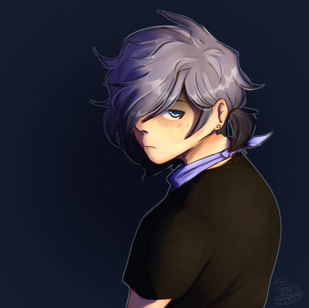 Bust, soft shading