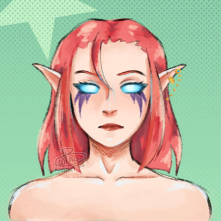 Bust, soft shading